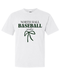 North Hall Baseball Sister Bow T-Shirt