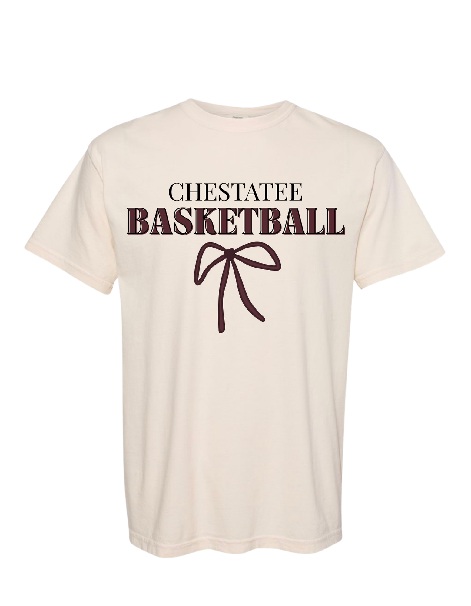 Chestatee Basketball Bow T-Shirt