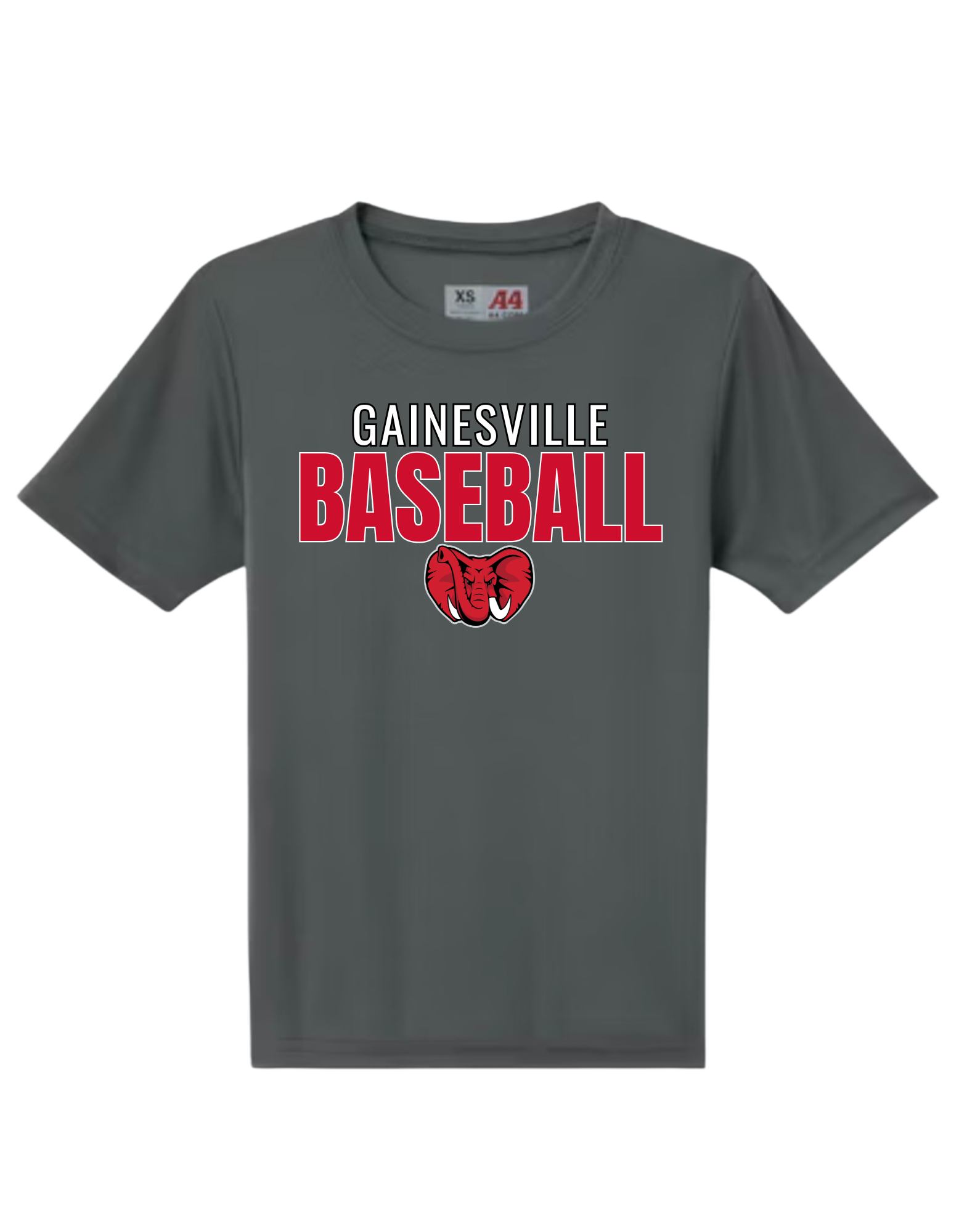 Gainesville Baseball Red & White T-Shirt