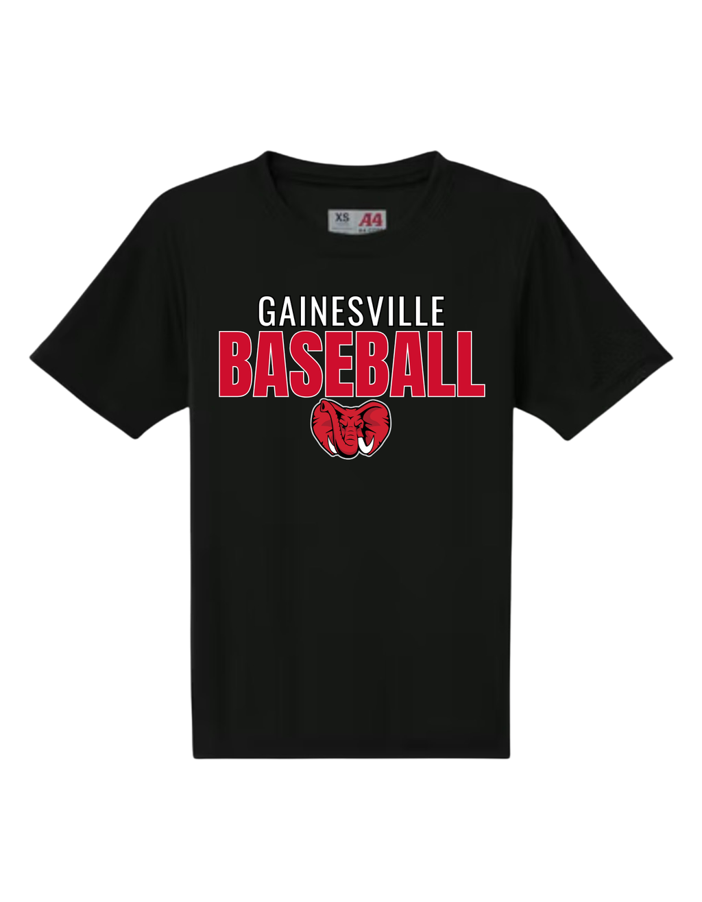 Gainesville Baseball Red & White T-Shirt
