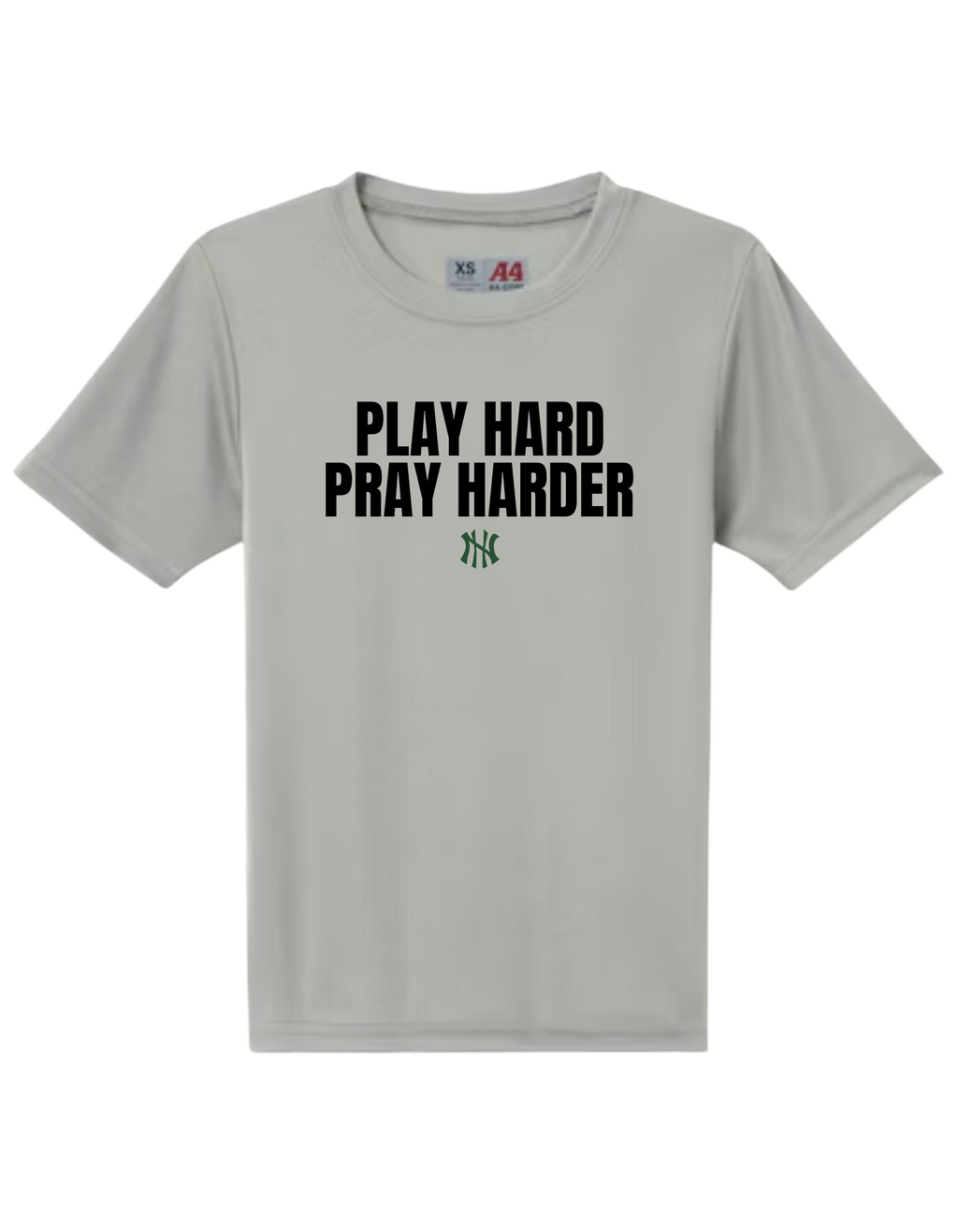 North Hall Play Hard, Pray Harder Performance Shirt
