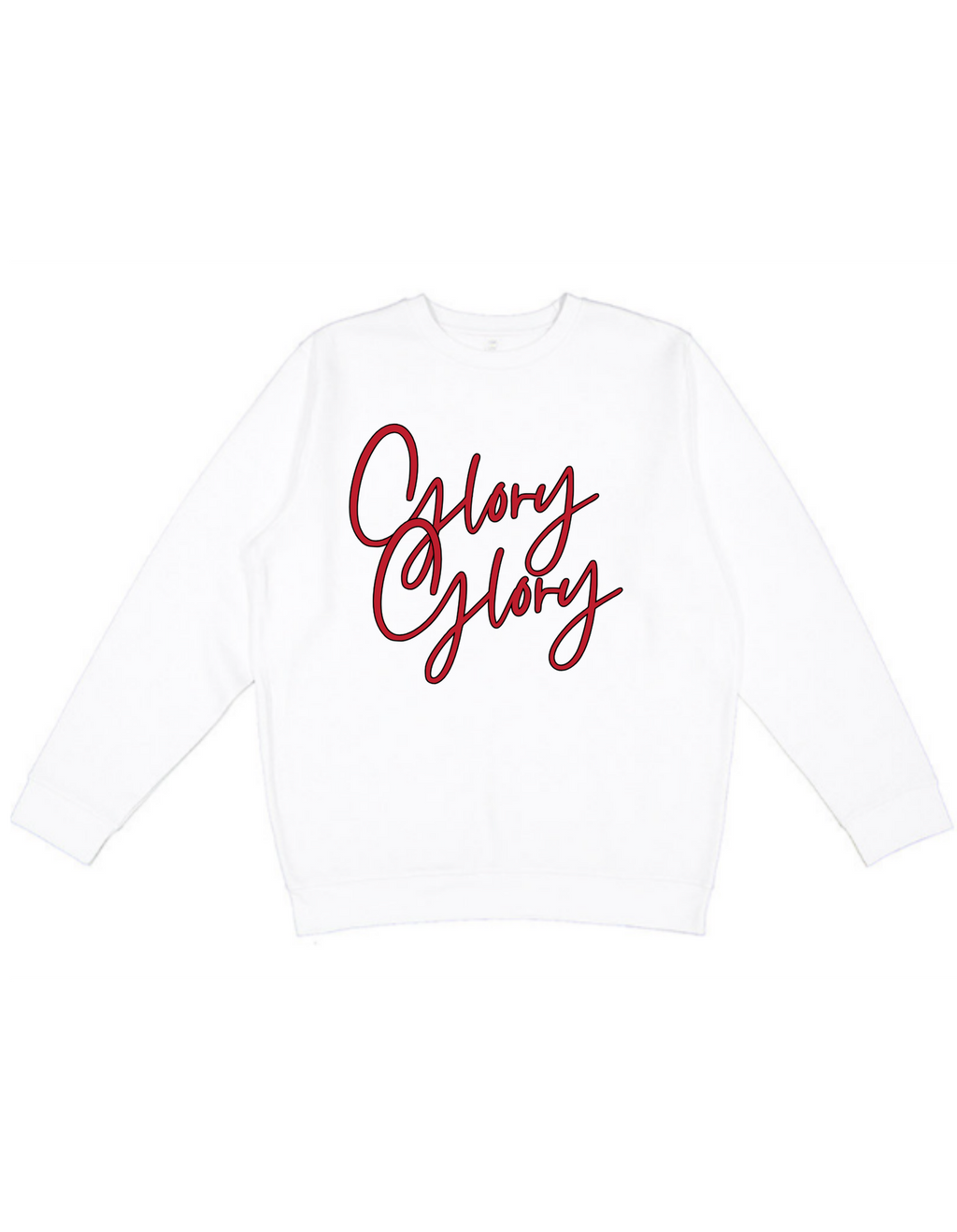 Glory Glory Script UGA Sweatshirt