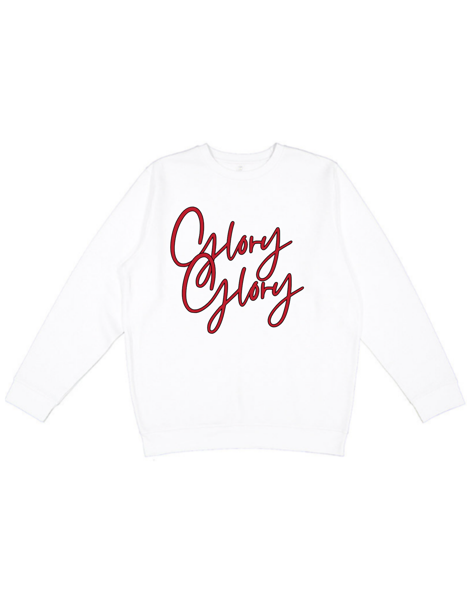 Glory Glory Script UGA Sweatshirt