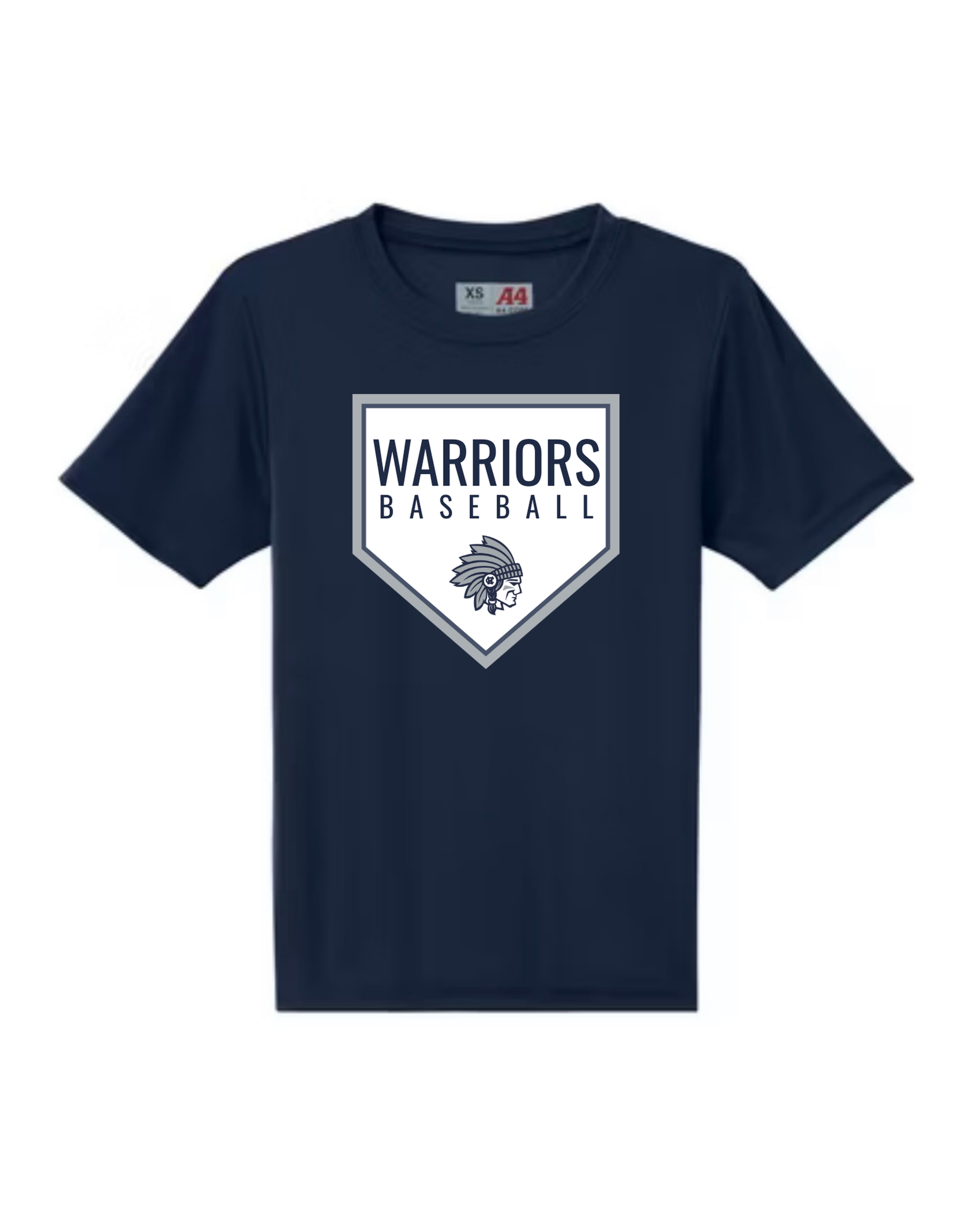 White County Warriors Baseball Performance Tee