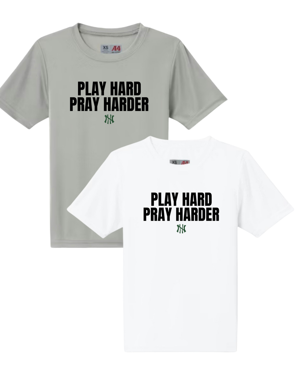 North Hall Play Hard, Pray Harder Performance Shirt
