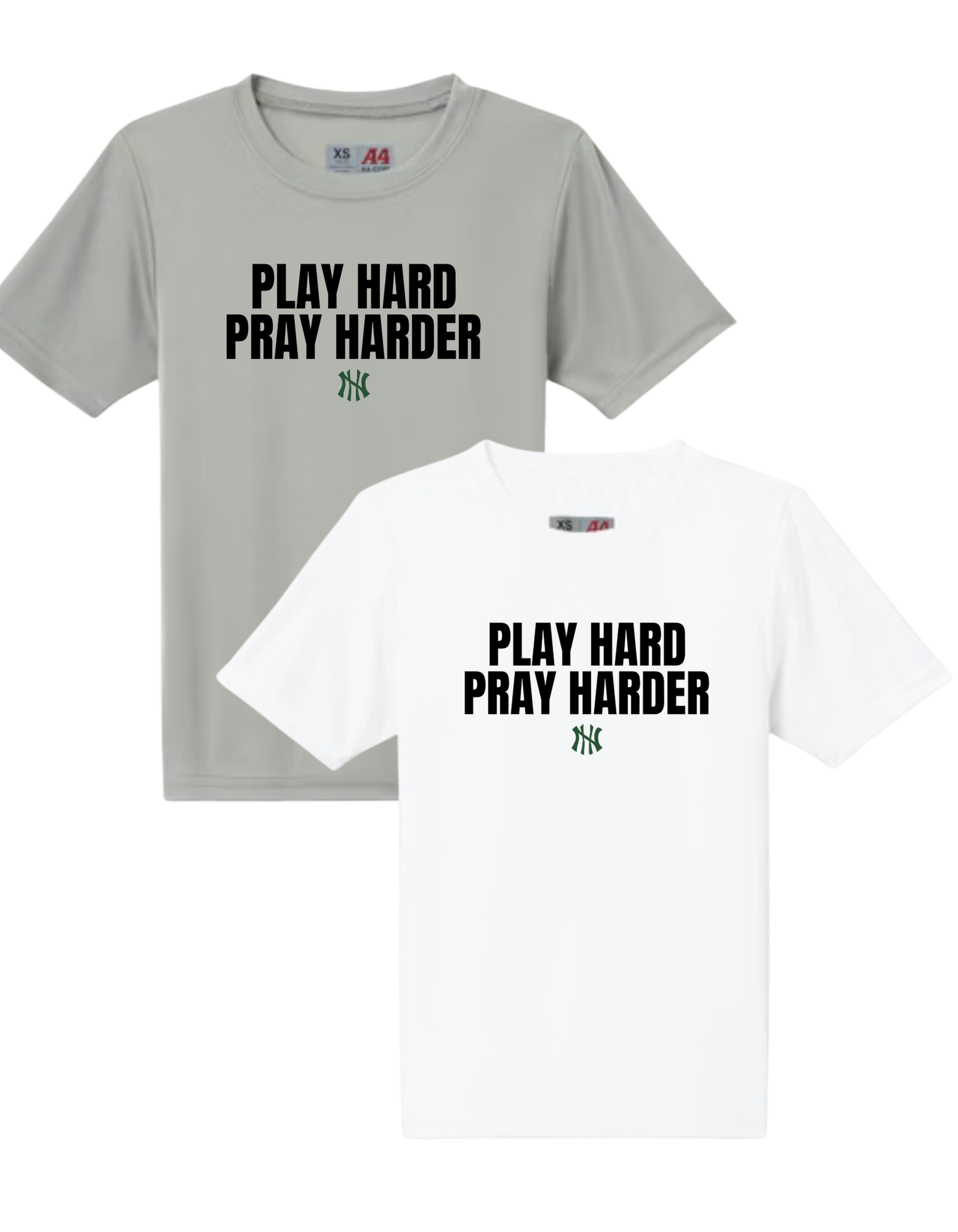 North Hall Play Hard, Pray Harder Performance Shirt
