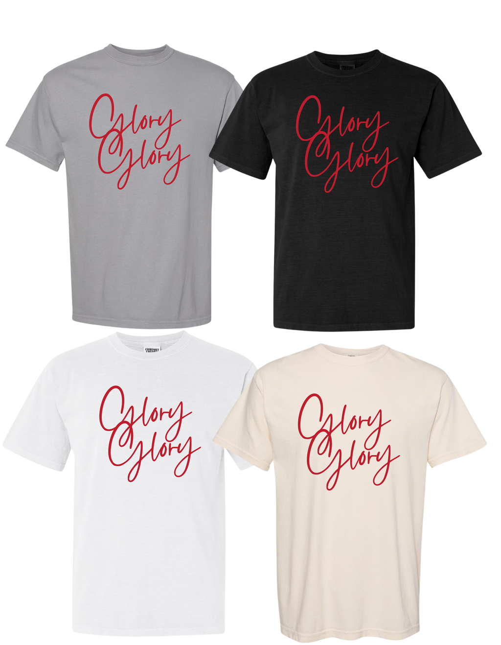 Glory Glory Script UGA T-Shirt