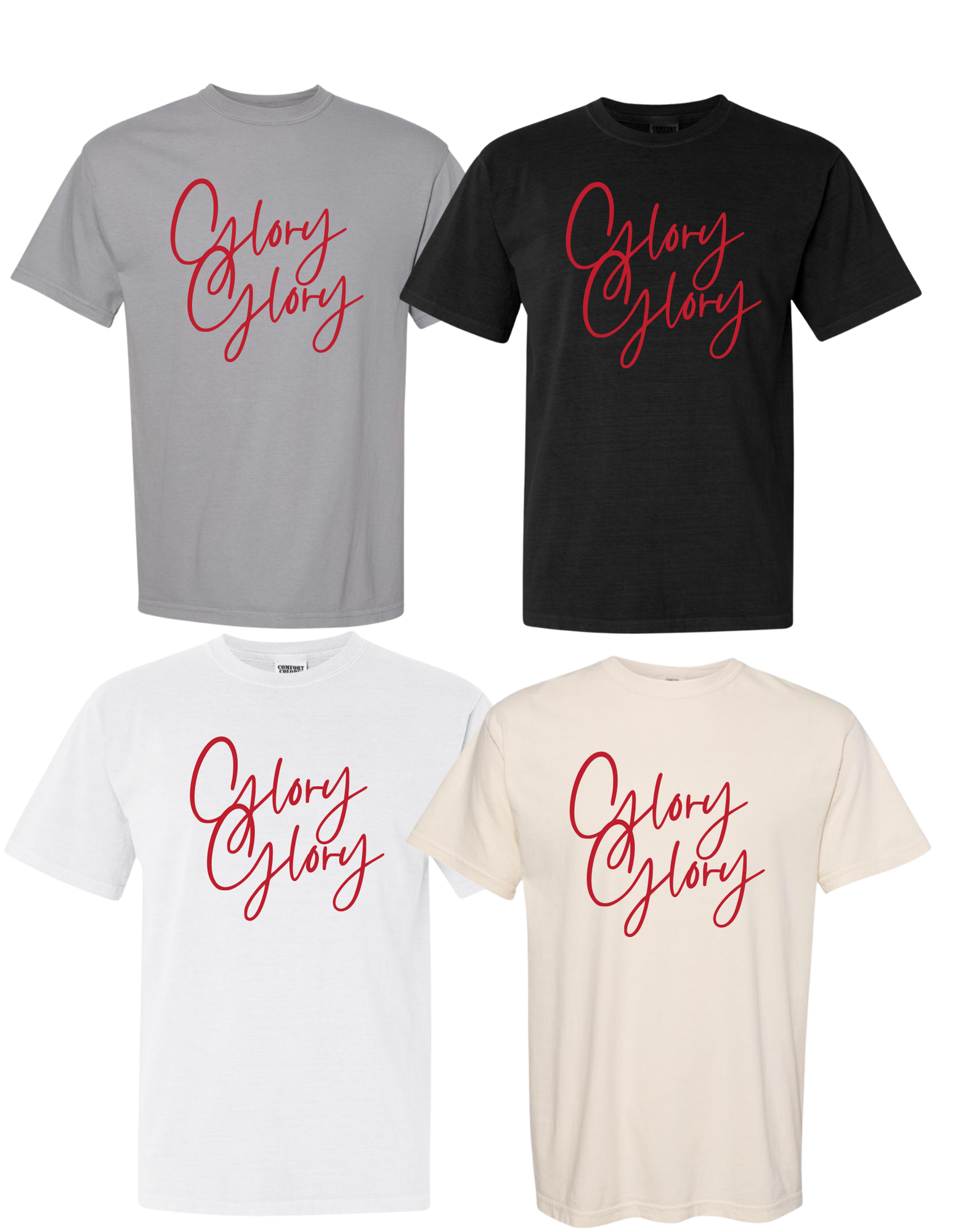 Glory Glory Script UGA T-Shirt