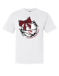 Dawson County Basketball & Bow T-Shirt