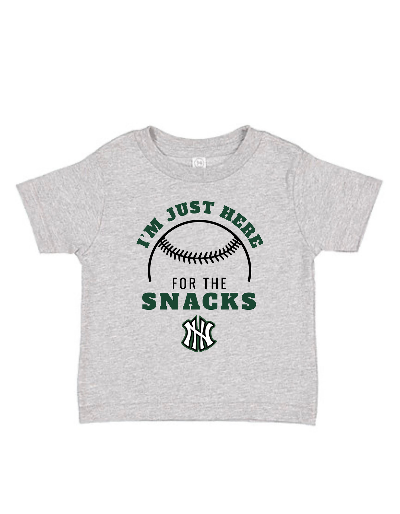 I'm just here for the SNACKS NH Toddler T-Shirt