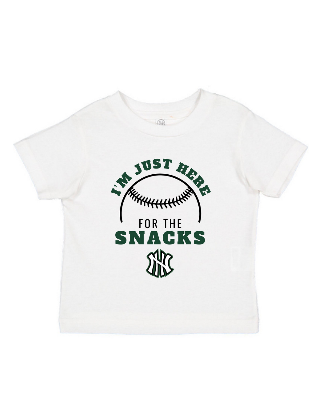 I'm just here for the SNACKS NH Toddler T-Shirt