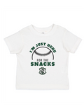 I'm just here for the SNACKS NH Toddler T-Shirt