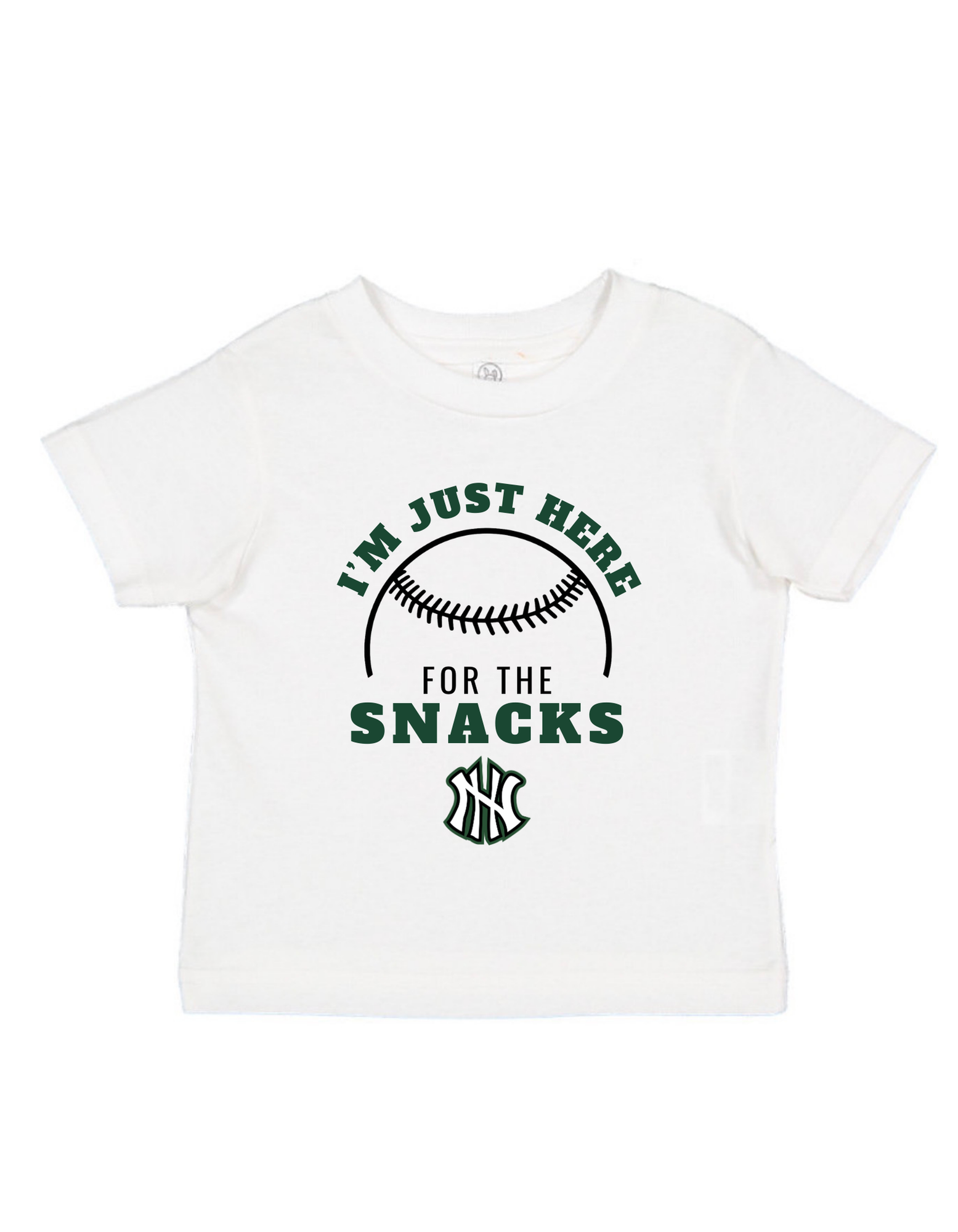 I'm just here for the SNACKS NH Toddler T-Shirt
