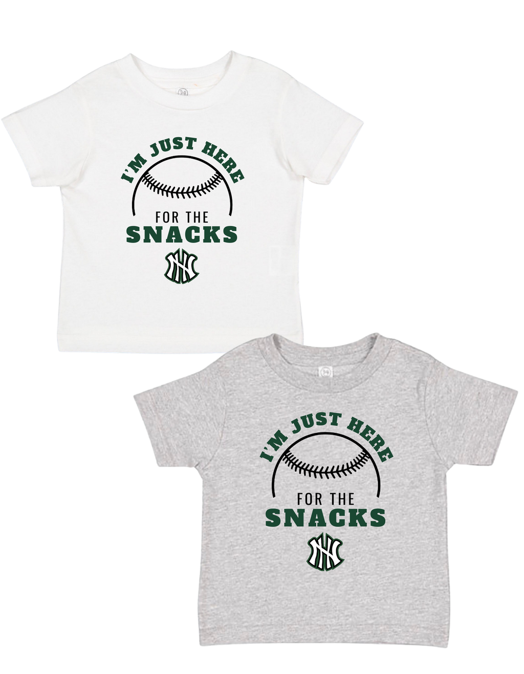 I'm just here for the SNACKS NH Toddler T-Shirt
