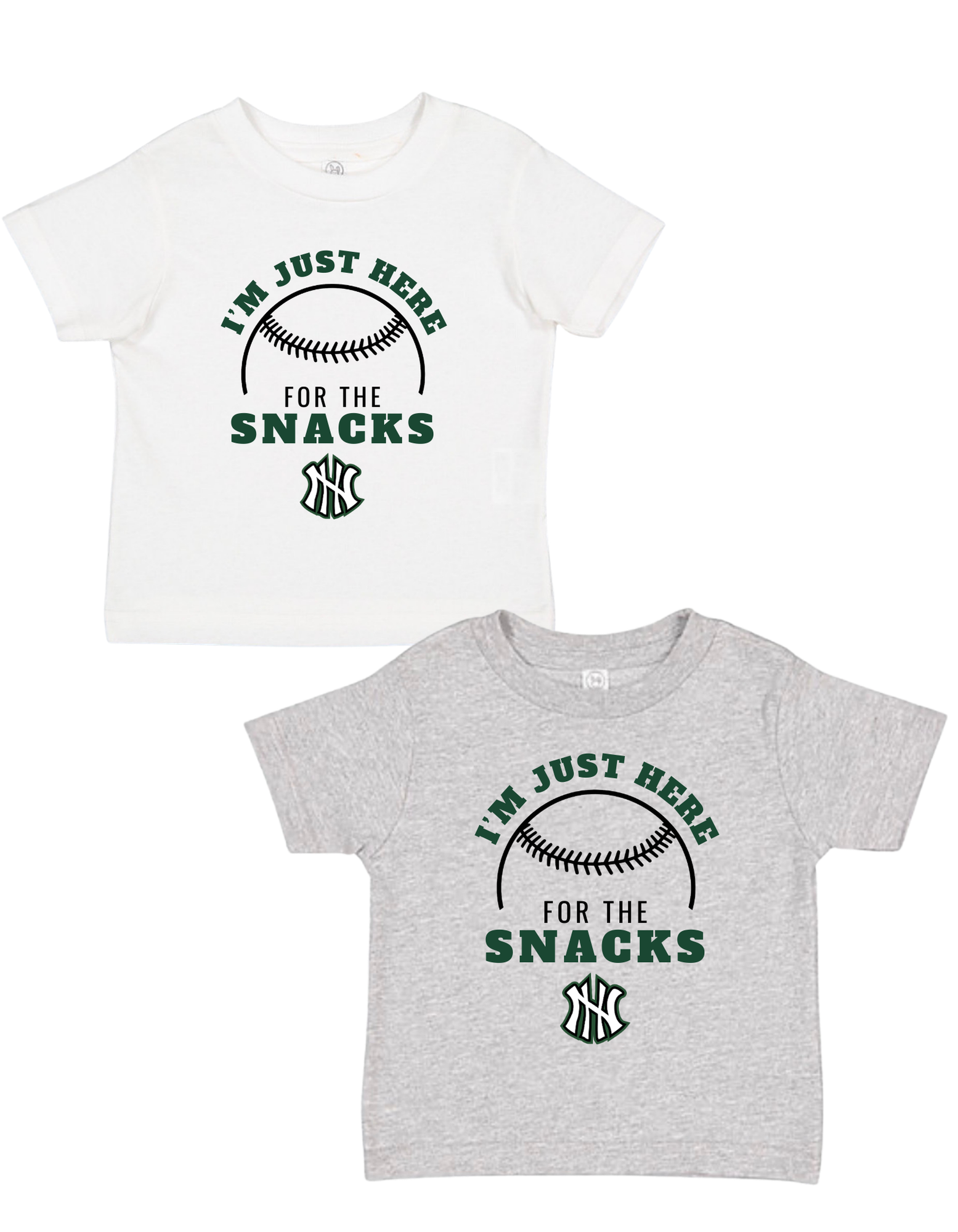 I'm just here for the SNACKS NH Toddler T-Shirt