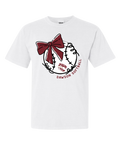 Dawson County Softball & Bow T-Shirt