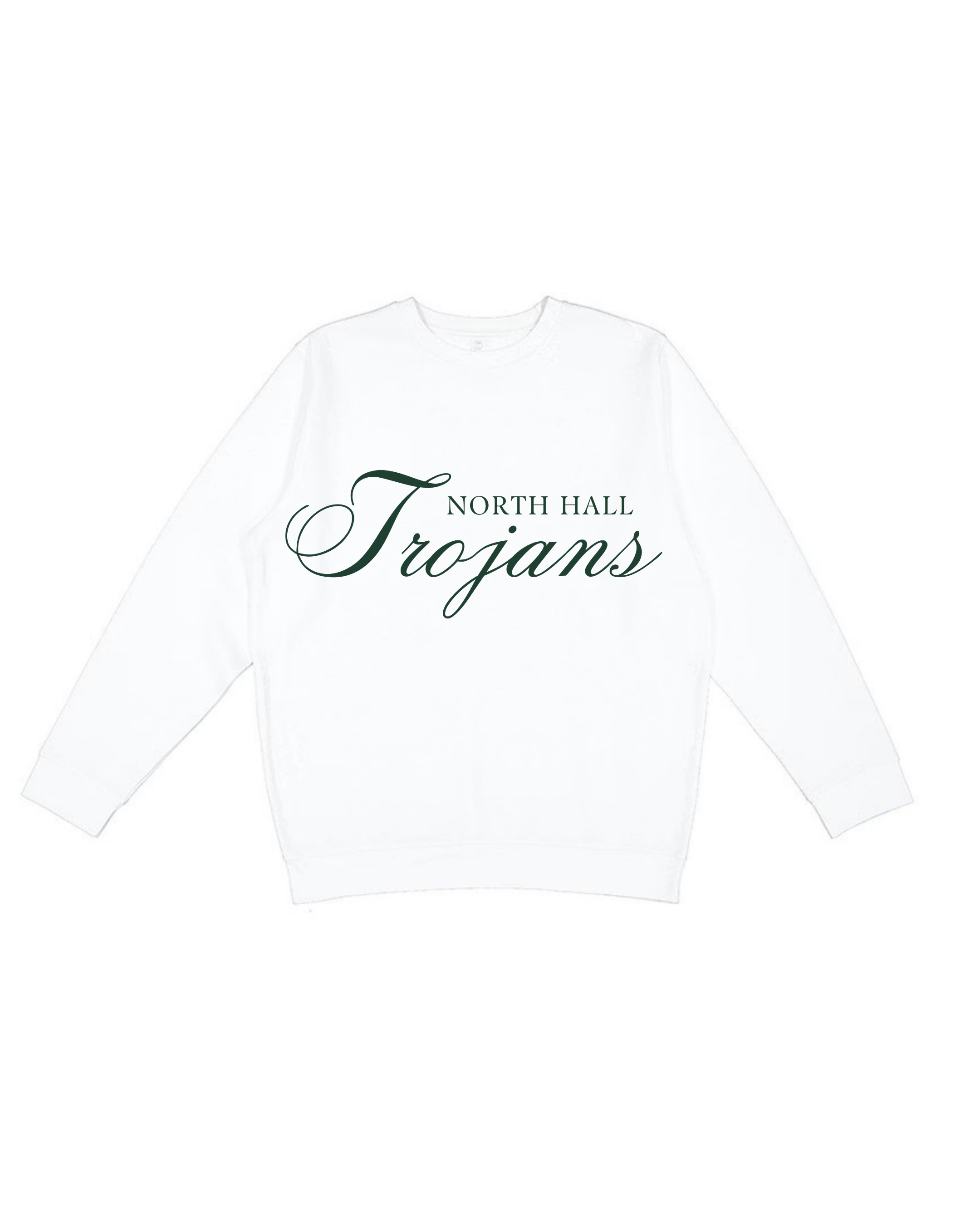 North Hall Trojans Script Boutique Sweatshirt