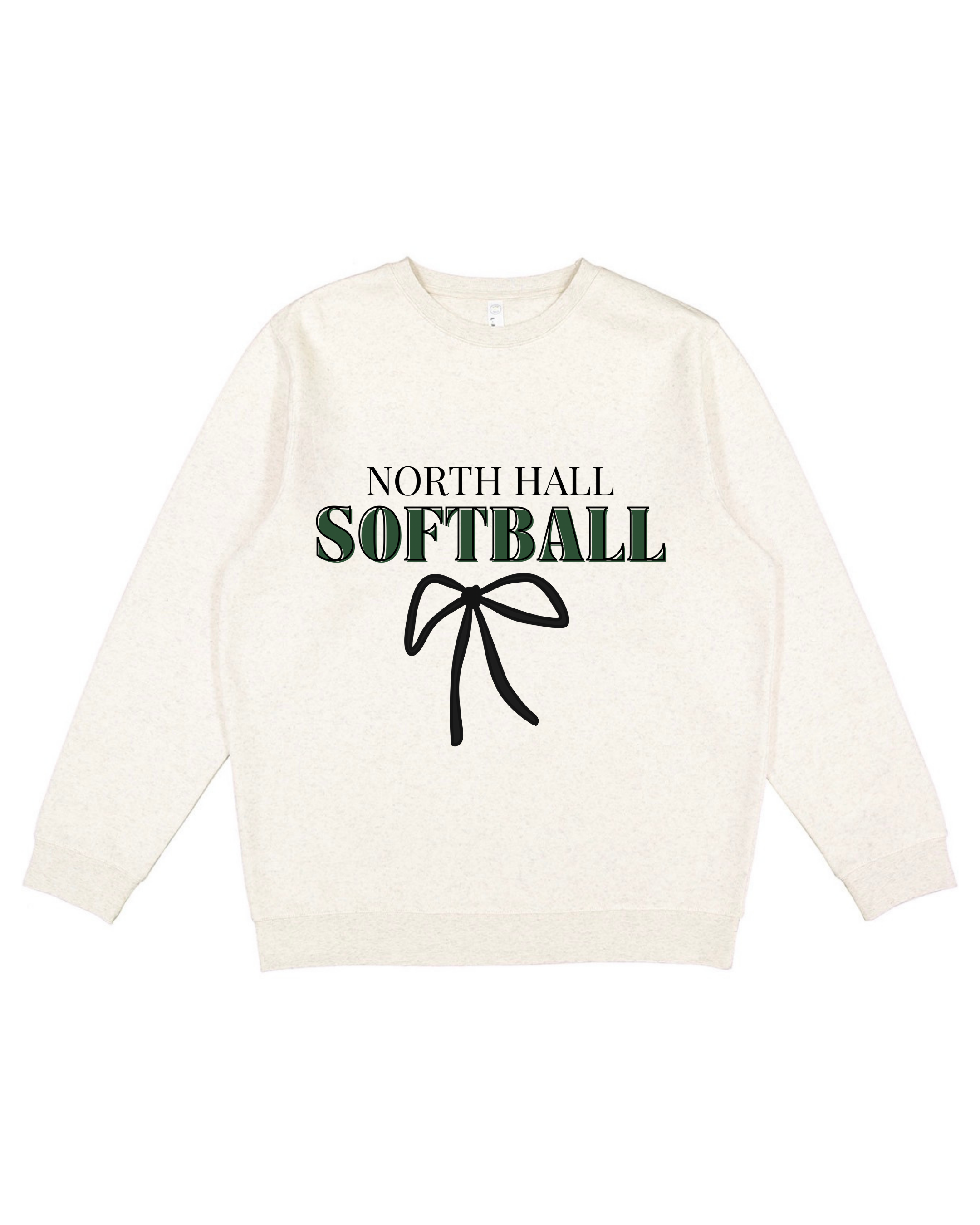 North Hall Softball Bow Boutique Sweatshirt