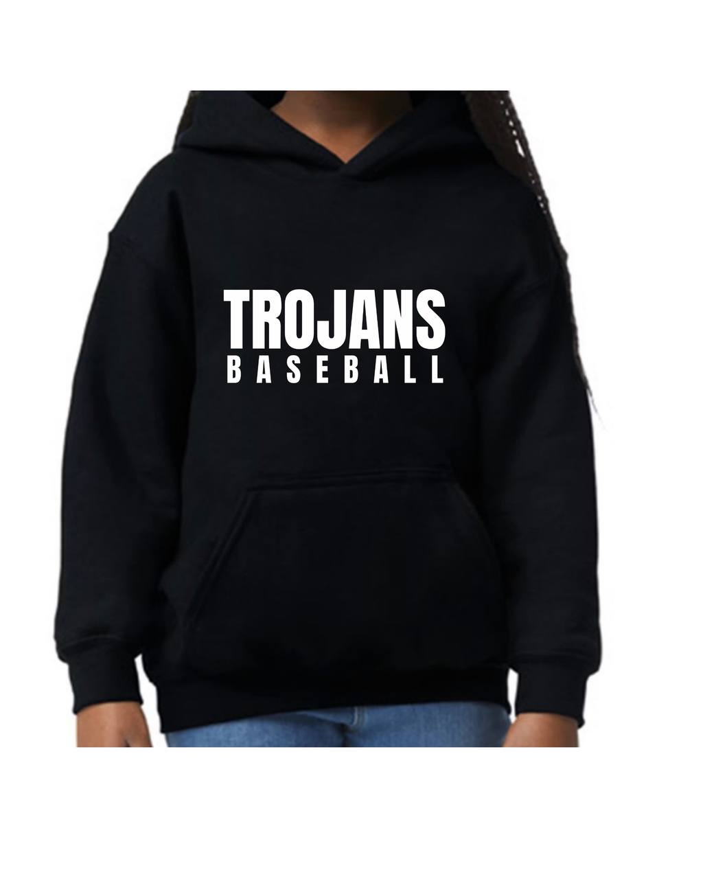 North Hall Trojans Baseball Hoodie