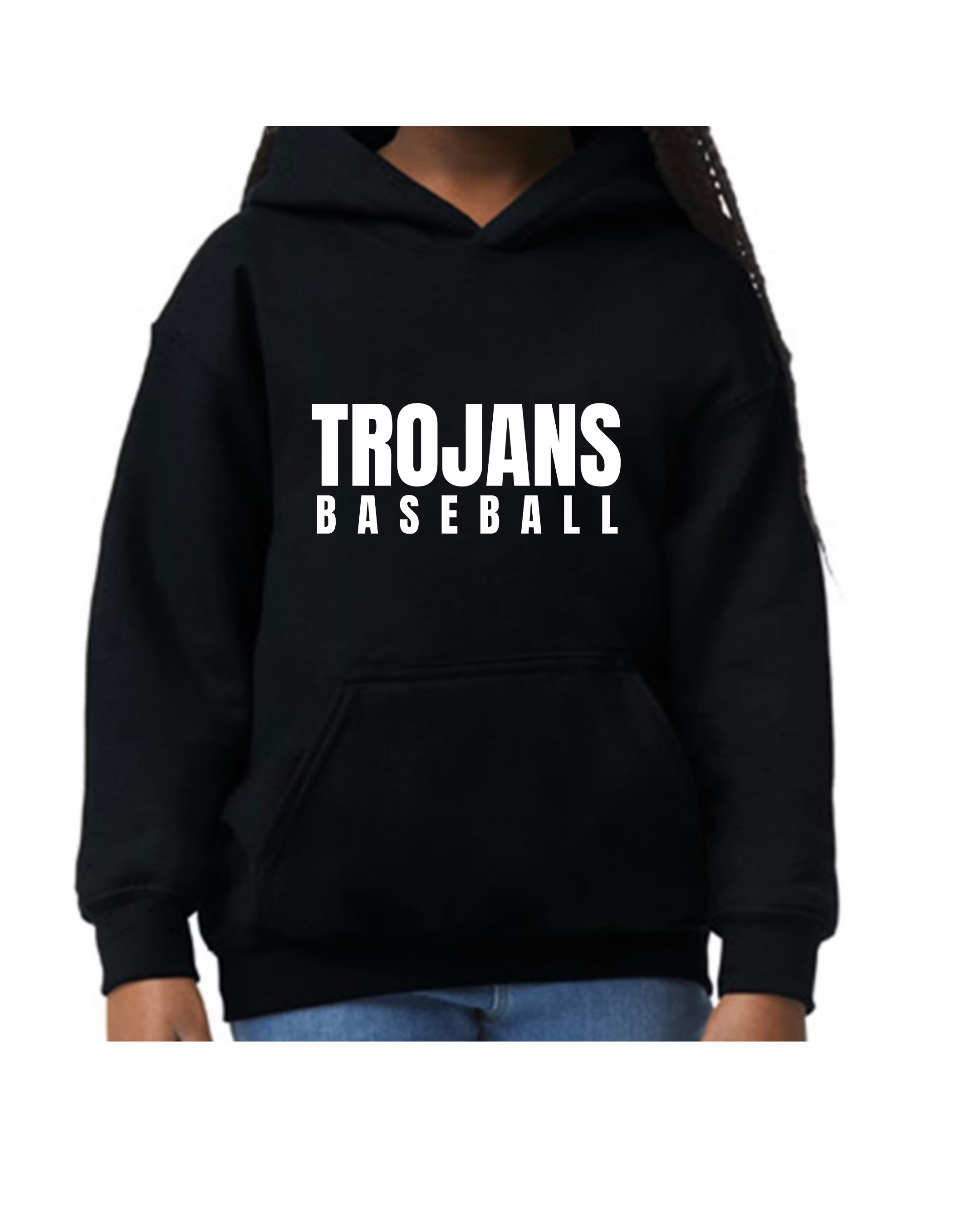 North Hall Trojans Baseball Hoodie