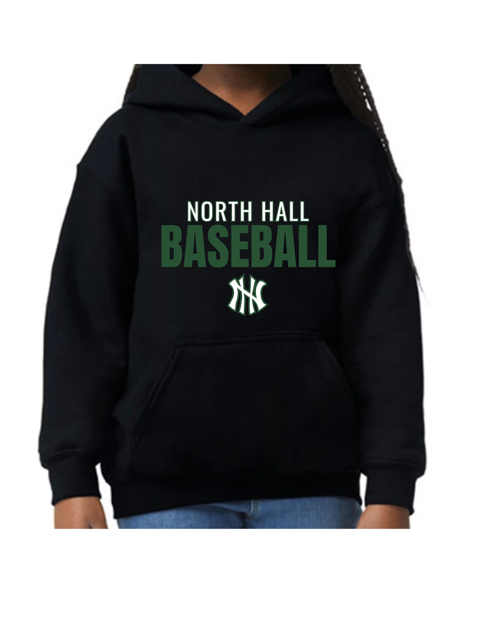 North Hall Trojans Baseball Hoodie