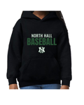 North Hall Trojans Baseball Hoodie