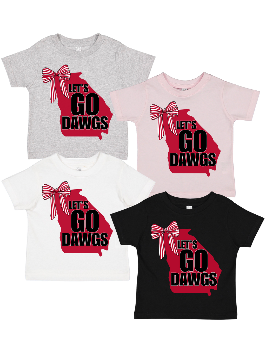 Let's Go Dawgs UGA TODDLER & INFANT T-Shirt