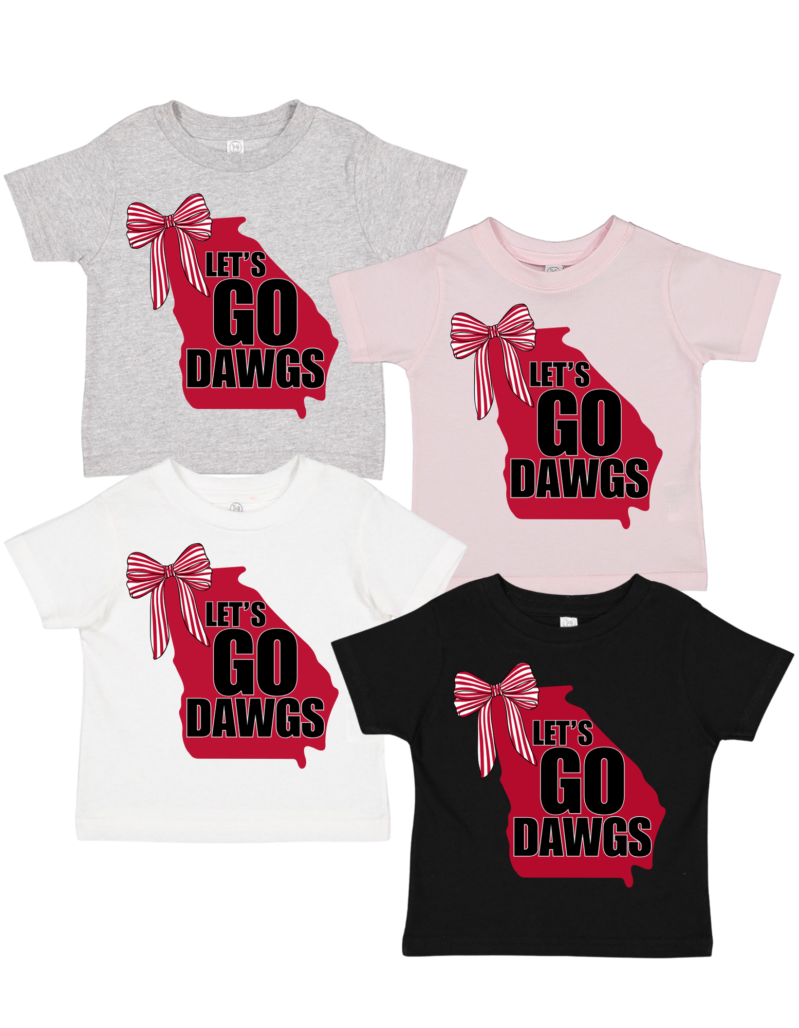 Let's Go Dawgs UGA TODDLER & INFANT T-Shirt