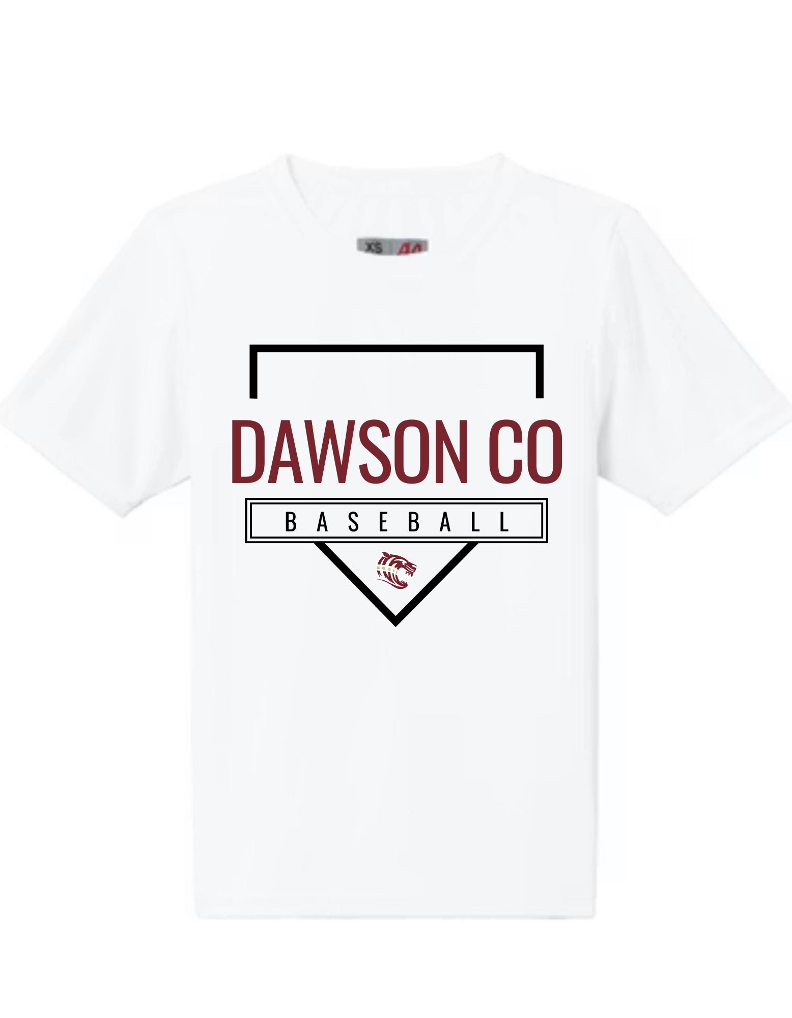 Dawson County Baseball Performance T-Shirt