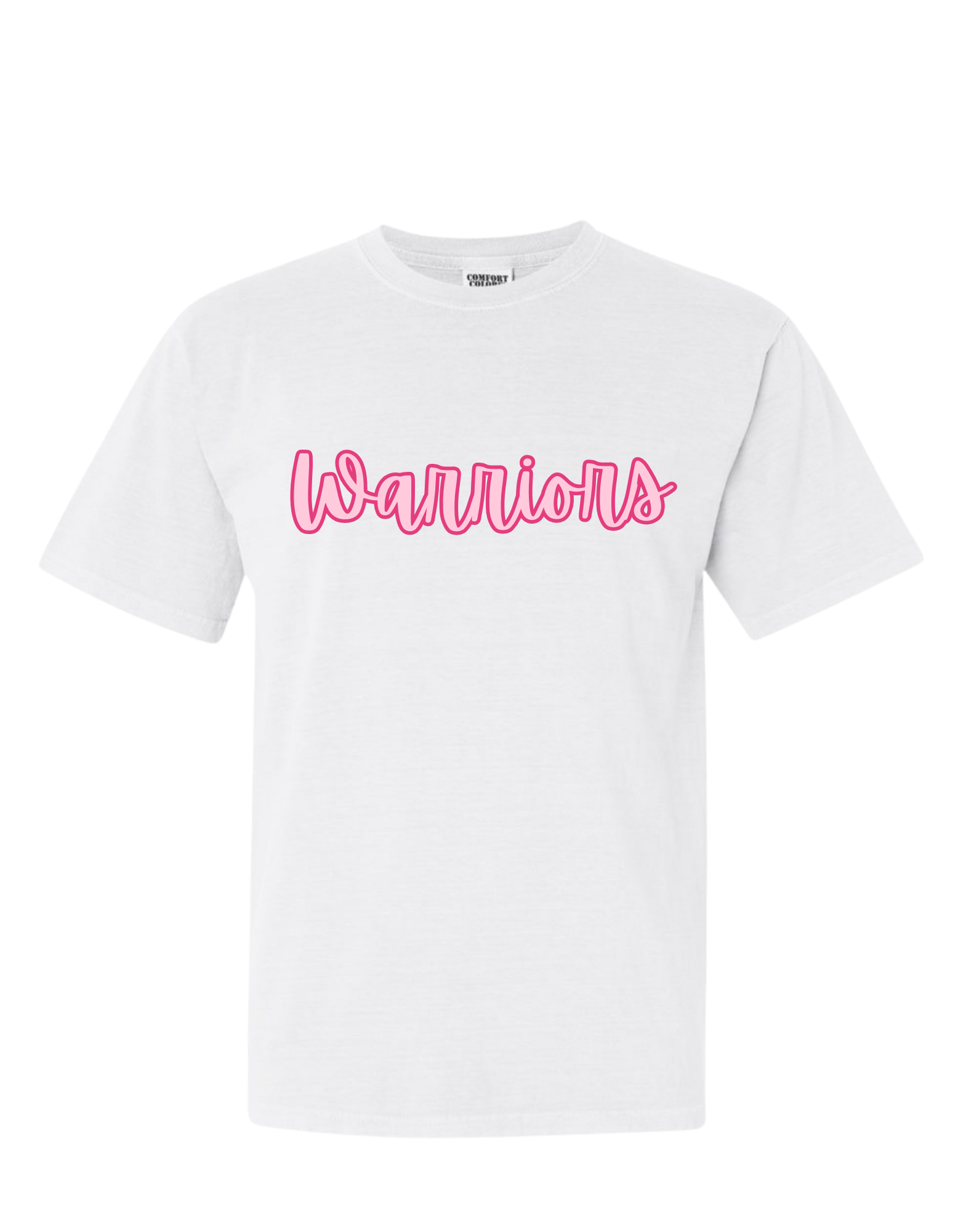 Warriors Bubble Script T-Shirt